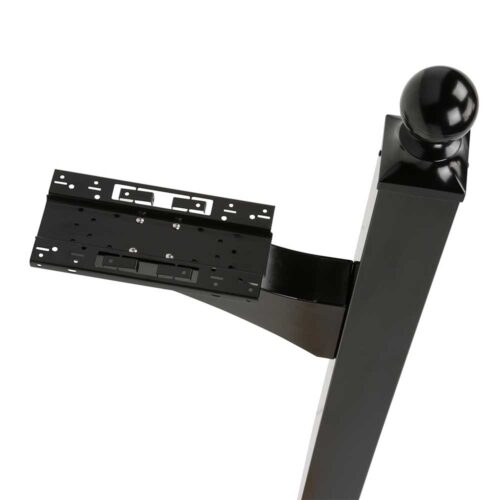 Amerikaanse Brievenbus grondpaal Landover Zwart