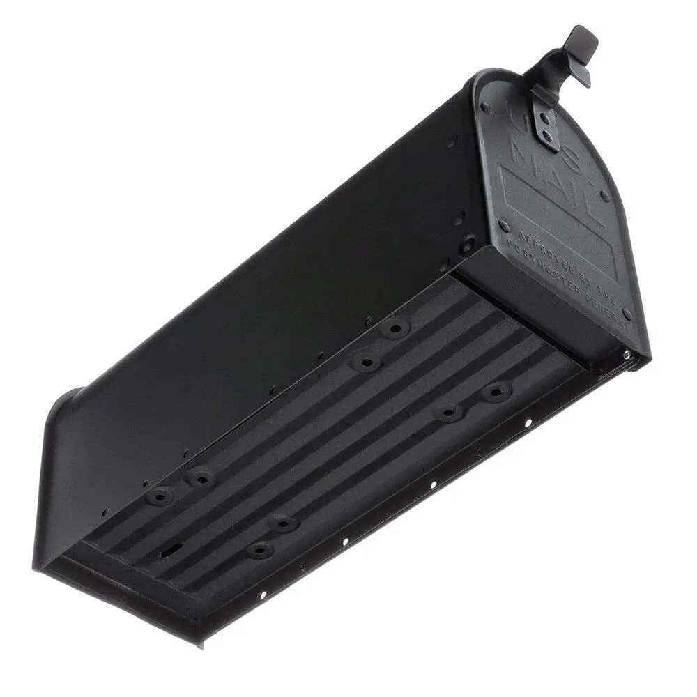 Amerikaanse brievenbus / US mailbox Admiral Zwart Aluminium